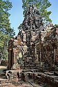 Banteay Kdei temple - east gopura of the fourth enclosure